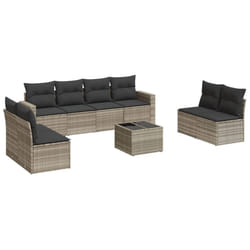 VidaXL 3251199 banc de jardin Rotin, Verre trempé