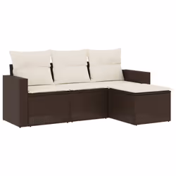 VidaXL 3251210, Crème, Rotin, Acier, 110 kg, Adultes et enfants, 550 mm, 550 mm