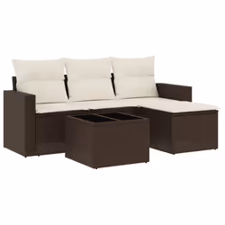VidaXL 3251220, Crème, Rotin, Verre trempé, 110 kg, Adultes et enfants, 550 mm, 550 mm