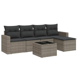 VidaXL 3251237 banc de jardin Rotin, Verre trempé