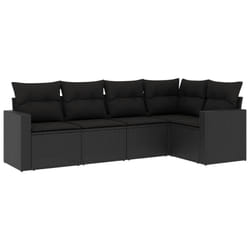 VidaXL 3251272 banc de jardin Rotin, Verre trempé