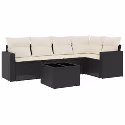 VidaXL 3251273, Crème, Rotin, Verre trempé, 110 kg, Adultes et enfants, 550 mm, 550 mm