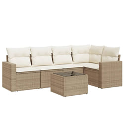 VidaXL 3251275 banc de jardin Rotin, Verre trempé