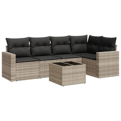 VidaXL 3251279 banc de jardin Rotin, Verre trempé