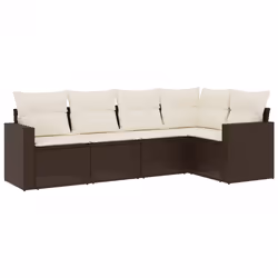 VidaXL 3251280, Crème, Rotin, Verre trempé, 110 kg, Adultes et enfants, 550 mm, 550 mm
