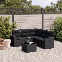 VidaXL 3251292 banc de jardin Rotin, Verre trempé
