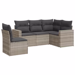 VidaXL 3251309, Gris foncé, Rotin, Acier, 110 kg, Adultes et enfants, 655 mm, 620 mm