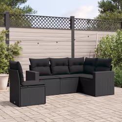 VidaXL 3251312 banc de jardin Rotin, Verre trempé
