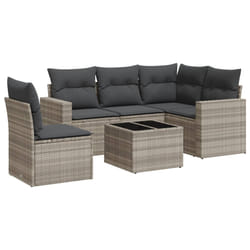 VidaXL 3251319 banc de jardin Rotin, Verre trempé