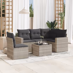VidaXL 3251319 banc de jardin Rotin, Verre trempé