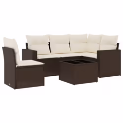 VidaXL 3251320, Crème, Rotin, Verre trempé, 110 kg, Adultes et enfants, 550 mm, 550 mm