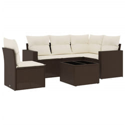 VidaXL 3251320 banc de jardin Rotin, Verre trempé