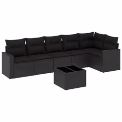 VidaXL 3251322, Noir, Rotin, Acier, 110 kg, Adultes et enfants, 655 mm, 620 mm