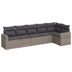 VidaXL 3251327, Gris foncé, Rotin, Acier, 110 kg, Adultes et enfants, 655 mm, 620 mm
