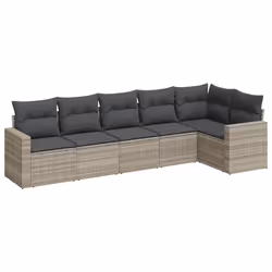 VidaXL 3251329, Gris foncé, Rotin, Acier, 110 kg, Adultes et enfants, 655 mm, 620 mm