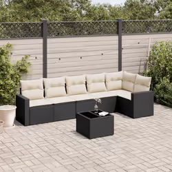 VidaXL 3251333 banc de jardin Rotin, Verre trempé