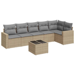 VidaXL 3251336 banc de jardin Rotin, Verre trempé