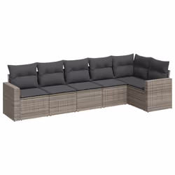 VidaXL 3251337, Gris foncé, Rotin, Verre trempé, 110 kg, Adultes et enfants, 550 mm, 550 mm