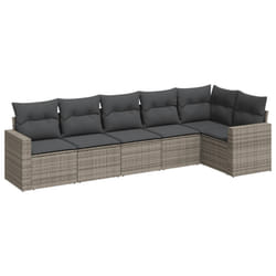 VidaXL 3251337 banc de jardin Rotin, Verre trempé
