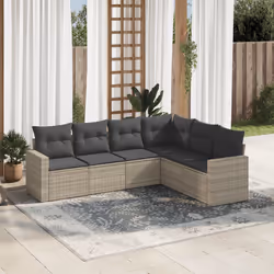 VidaXL 3251349 banc de jardin Rotin, Acier