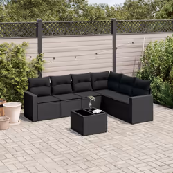 VidaXL 3251352 banc de jardin Rotin, Verre trempé