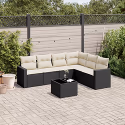 VidaXL 3251353 banc de jardin Rotin, Verre trempé