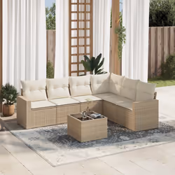 VidaXL 3251355 banc de jardin Rotin, Verre trempé