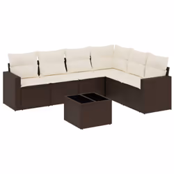 VidaXL 3251360, Crème, Rotin, Verre trempé, 110 kg, Adultes et enfants, 550 mm, 550 mm