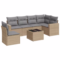 VidaXL 3251366, Gris clair, Rotin, Acier, 110 kg, Adultes et enfants, 655 mm, 620 mm