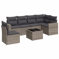 VidaXL 3251367, Gris foncé, Rotin, Acier, 110 kg, Adultes et enfants, 655 mm, 620 mm