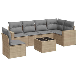 VidaXL 3251376 banc de jardin Rotin, Verre trempé