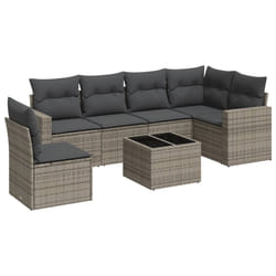 VidaXL 3251377 banc de jardin Rotin, Verre trempé