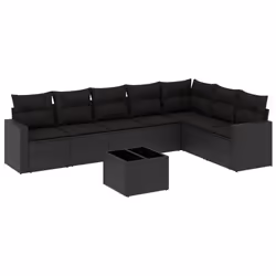 VidaXL 3251382, Noir, Rotin, Acier, 110 kg, Adultes et enfants, 655 mm, 620 mm