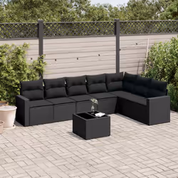 VidaXL 3251392 banc de jardin Rotin, Verre trempé