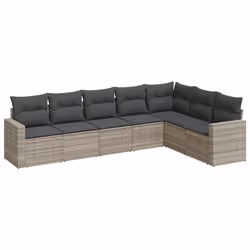VidaXL 3251399, Gris foncé, Rotin, Verre trempé, 110 kg, Adultes et enfants, 550 mm, 550 mm