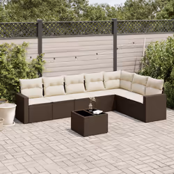 VidaXL 3251400 banc de jardin Rotin, Verre trempé