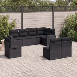 VidaXL 3251412 banc de jardin Rotin, Verre trempé