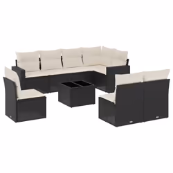 VidaXL 3251413, Crème, Rotin, Verre trempé, 110 kg, Adultes et enfants, 550 mm, 550 mm