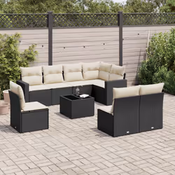 VidaXL 3251413 banc de jardin Rotin, Verre trempé