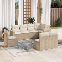 VidaXL 3251415 banc de jardin Rotin, Verre trempé