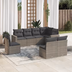 VidaXL 3251417 banc de jardin Rotin, Verre trempé
