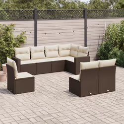 VidaXL 3251420 banc de jardin Rotin, Verre trempé