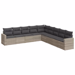 VidaXL 3251429, Gris foncé, Rotin, Acier, 110 kg, Adultes et enfants, 655 mm, 620 mm