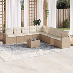 VidaXL 3251435 banc de jardin Rotin, Verre trempé