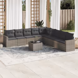 VidaXL 3251437 banc de jardin Rotin, Verre trempé