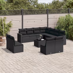 VidaXL 3251472 banc de jardin Rotin, Verre trempé