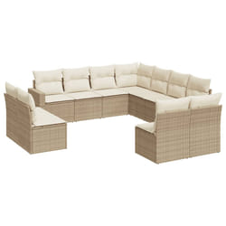 VidaXL 3251475 banc de jardin Rotin, Verre trempé