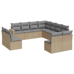 VidaXL 3251476 banc de jardin Rotin, Verre trempé