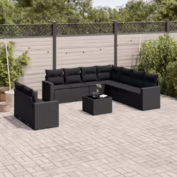 VidaXL 3251492 banc de jardin Rotin, Verre trempé