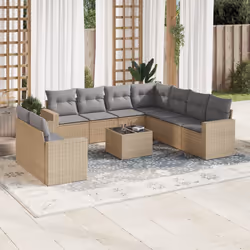 VidaXL 3251496 banc de jardin Rotin, Verre trempé